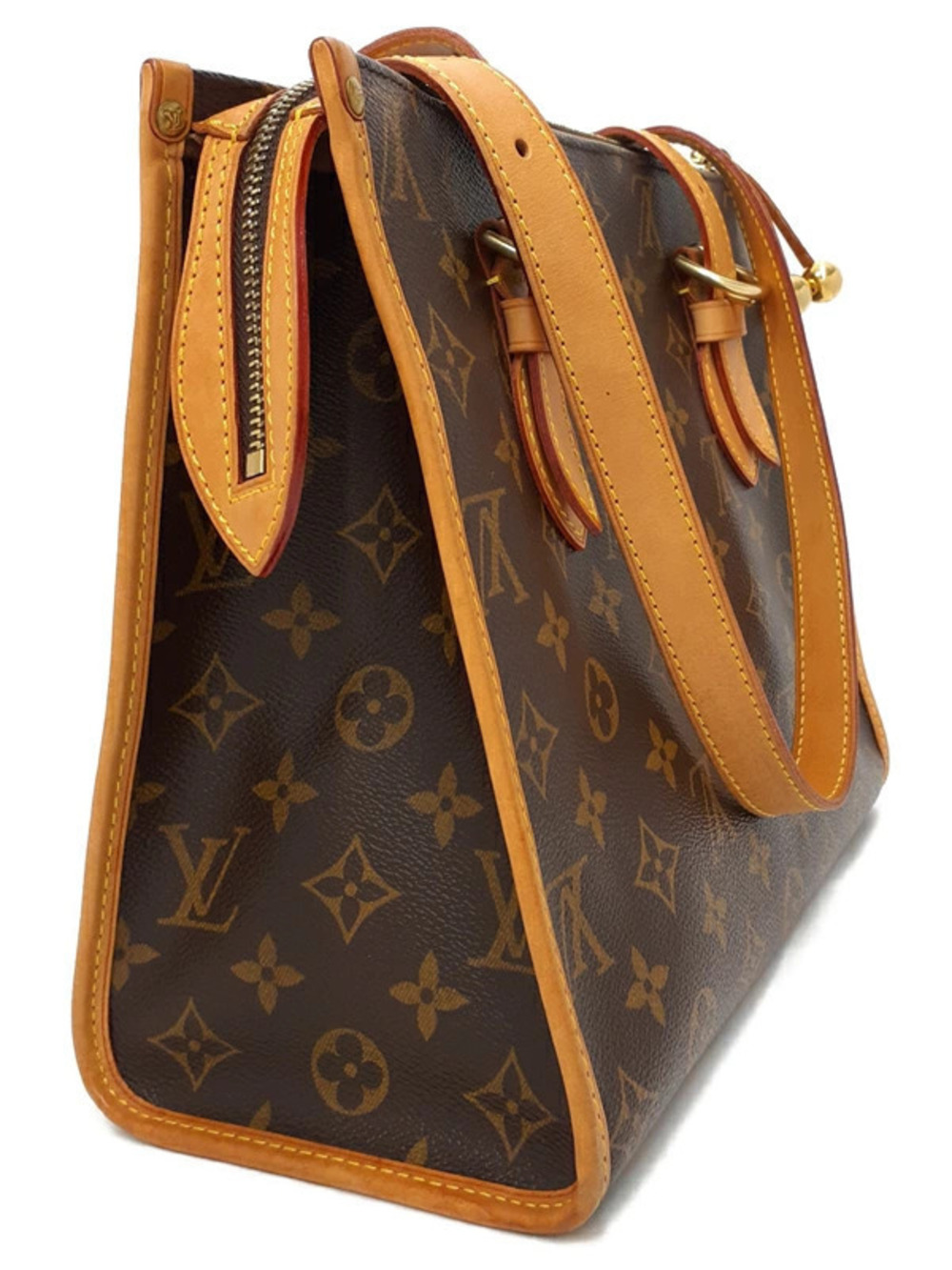 Louis Vuitton Monogram Popincourt O Bag Shoulder Brown